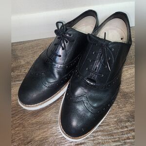 COLE HAAN Women's Oxfords Dress 9B Black